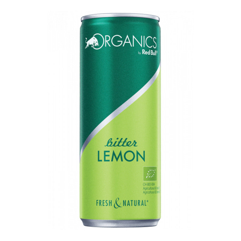 RED BULL ORGANIC BITTER LEMON 25CL LATT (24 pz)